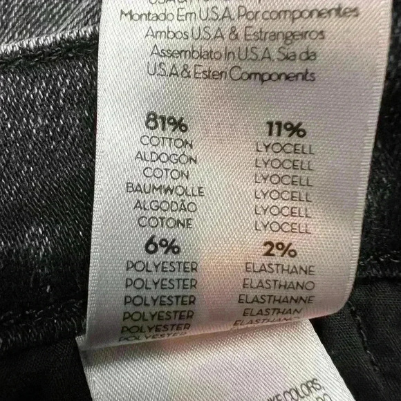 Mother The Insider Crop Step Fray Jeans in Train Stop Size 24 NWOT - Picture 10 of 11